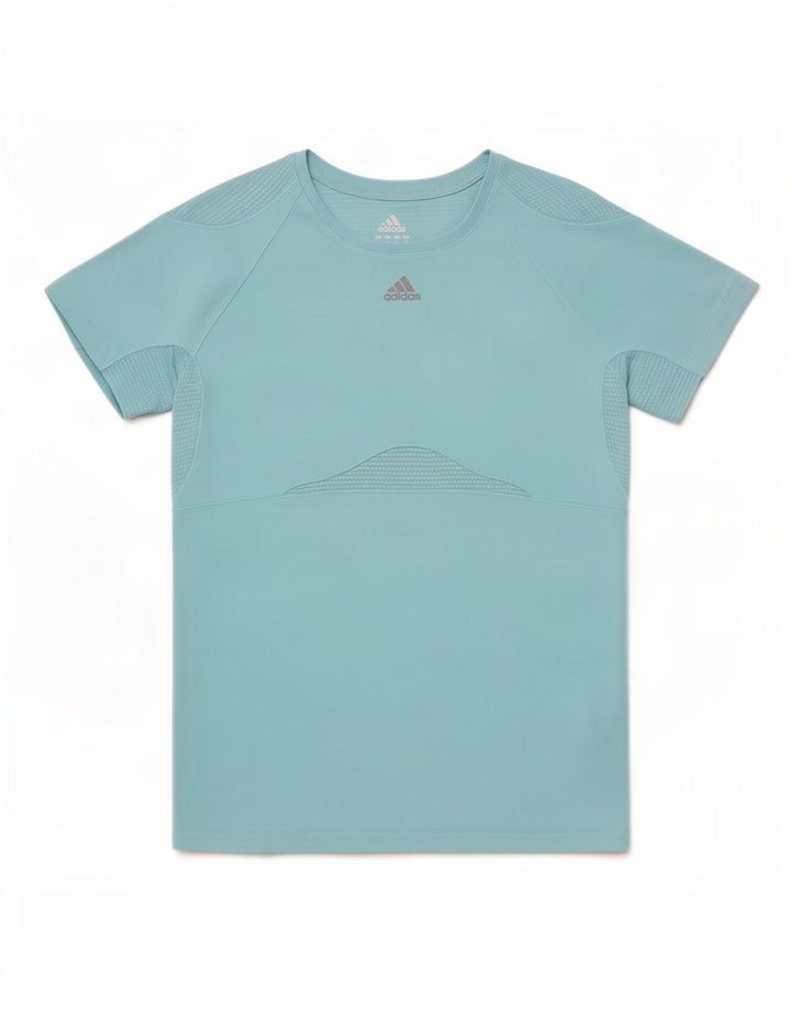 Damska koszulka Adidas Top UK 10 Small Blue Polyester