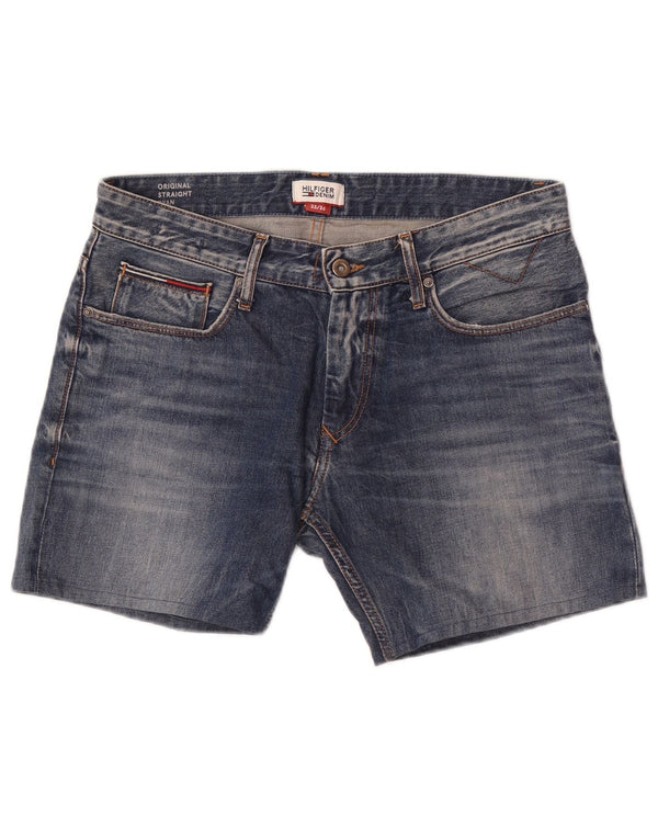 Męskie spodenki dżinsowe Tommy Hilfiger Ryan W33 średni niebieski
