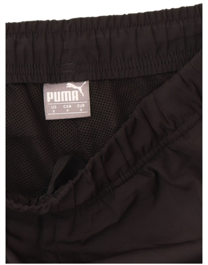 Męskie spodnie dresowe Puma z grafiką, małe czarne