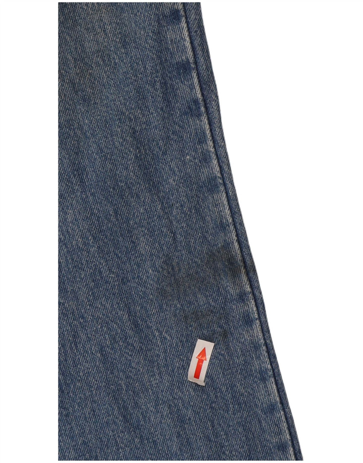 Męskie jeansy Levi's 516 Straight W31 L32 Niebieskie bawełniane