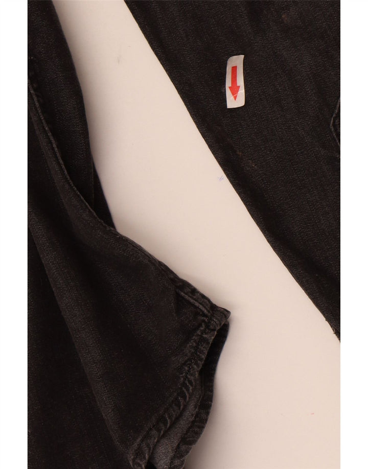 Męska koszula dżinsowa Superdry XL, szara, bawełniana