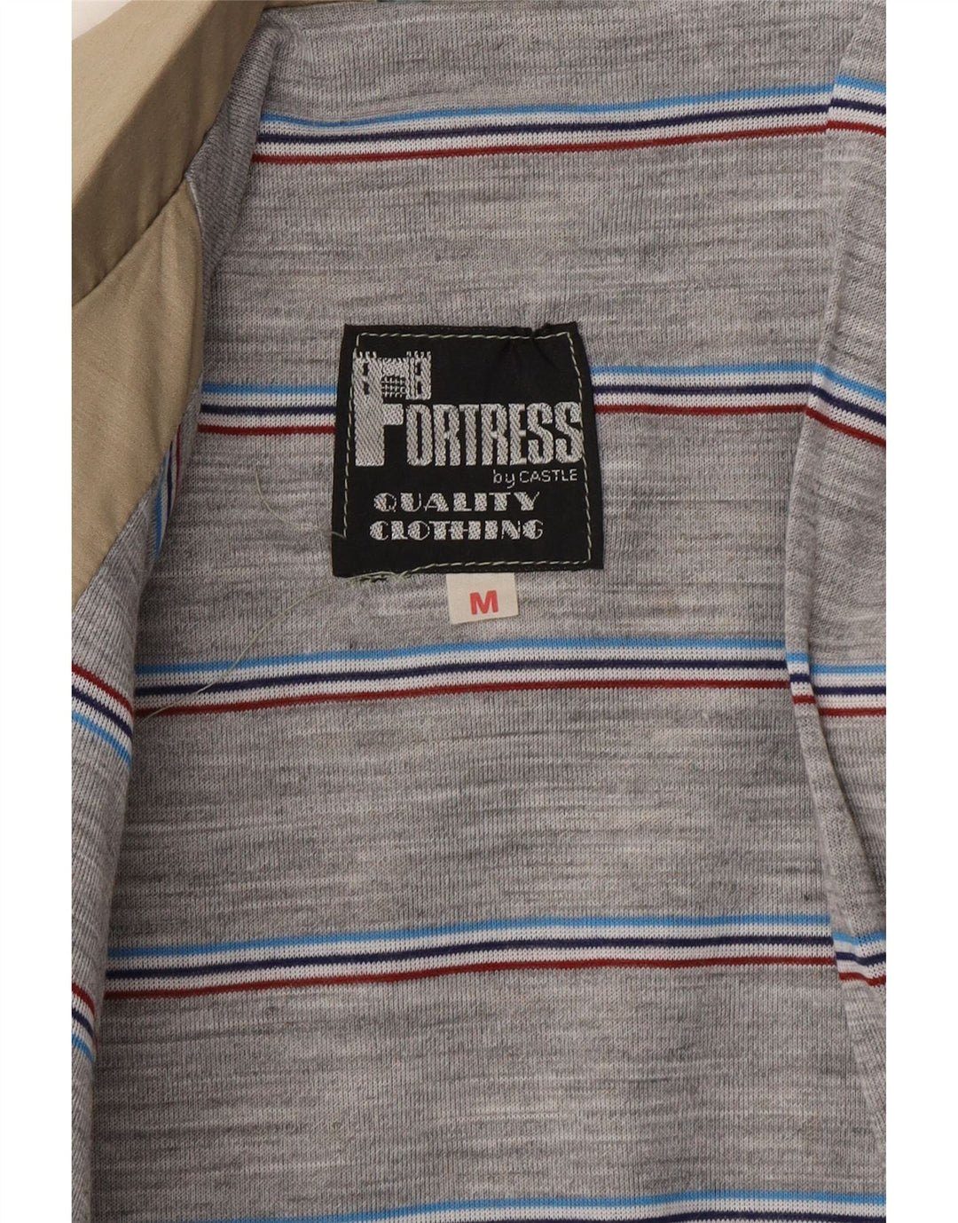 Męska kurtka bomberka VINTAGE UK 38 średni beż