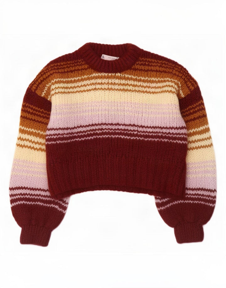 Damski sweter z golfem Zara, UK 10, mały, wielokolorowy