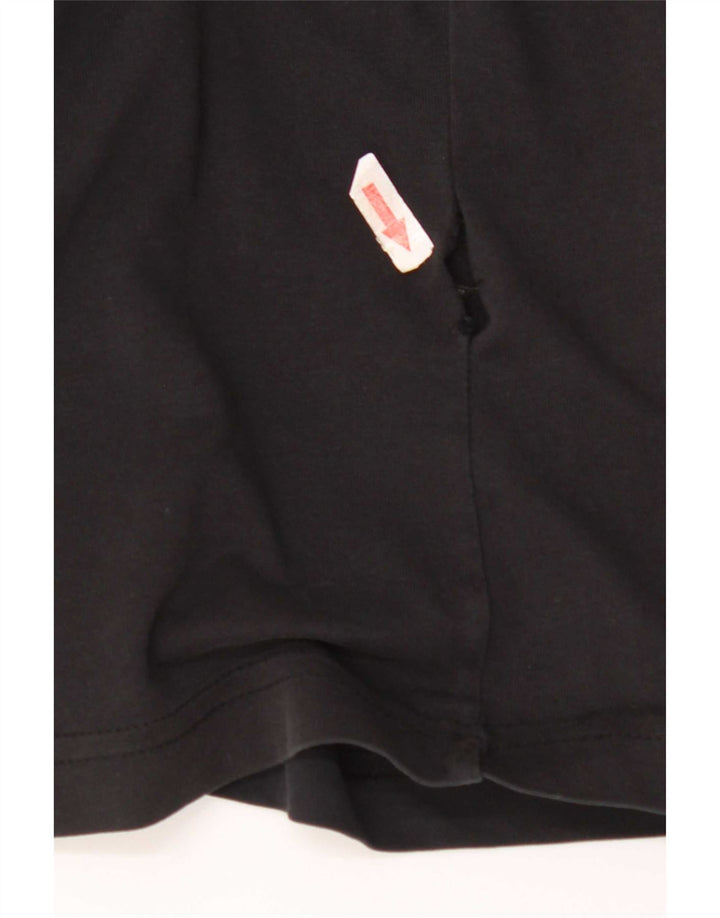 Męski T-shirt Nike Dri Fit z grafiką, mały, czarny
