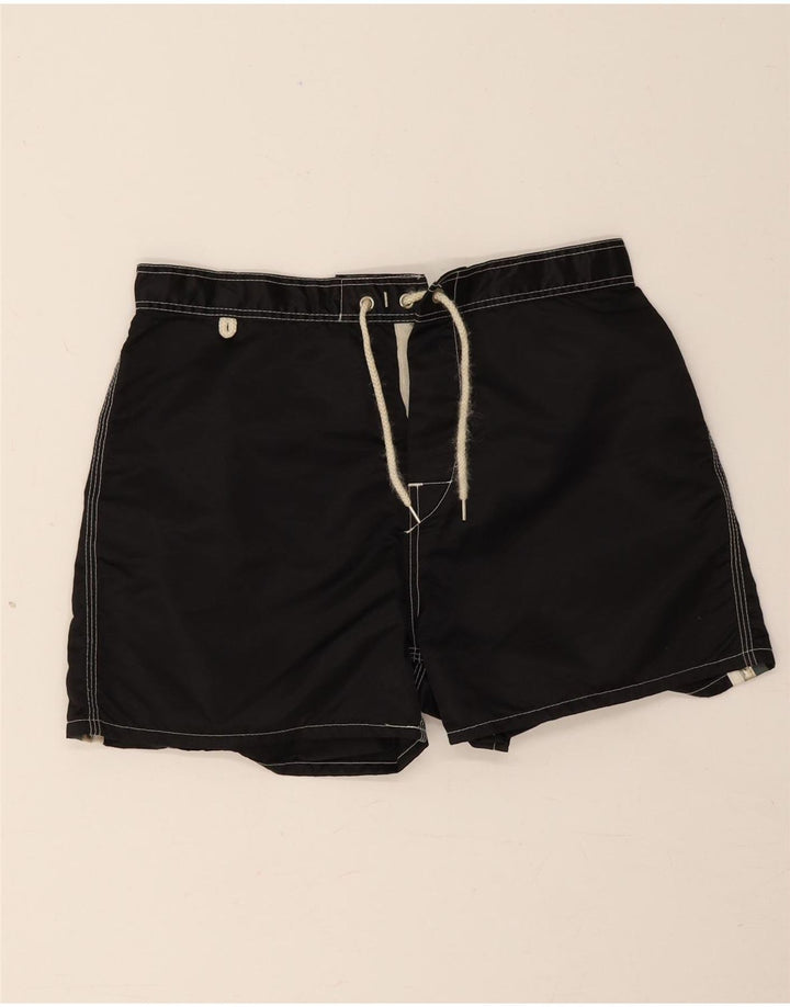 Męskie spodenki kąpielowe Sundek, średni czarny nylon