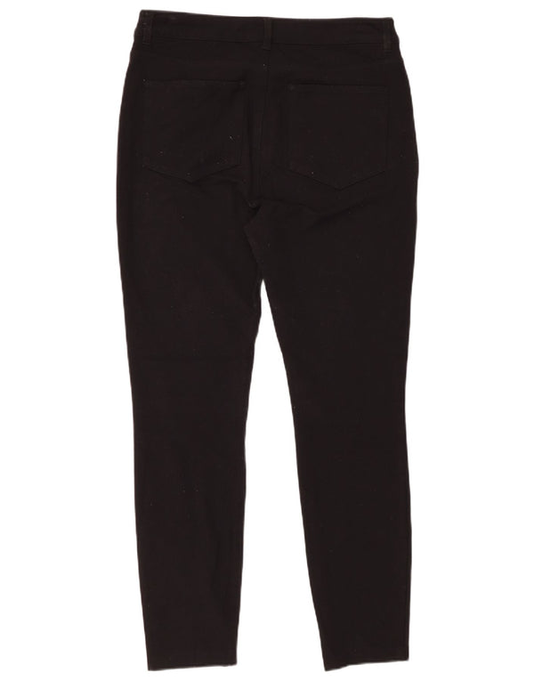 Damskie jeansy skinny z wysokim stanem BODEN UK 12 Medium W30 L28 Czarna wiskoza