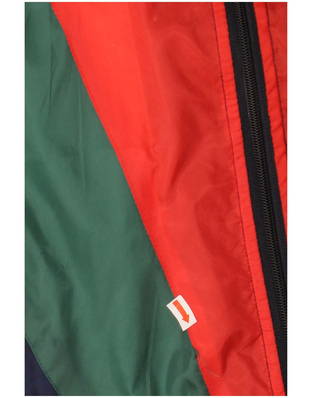 Męska kurtka dresowa VINTAGE, duża, wielobarwna, z blokami kolorów