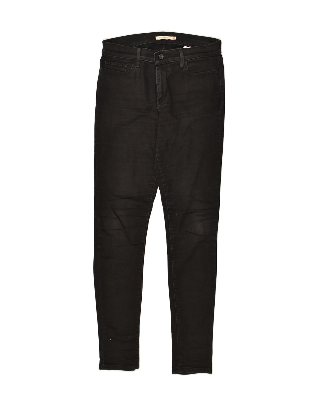 LEVI'S Womens 710 Skinny Jeans W29 L31  Black Cotton | Vintage Levi's | Thrift | Second-Hand Levi's | Used Clothing | Messina Hembry 
