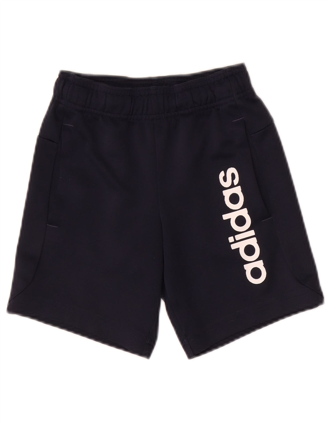 Chłopięce spodenki sportowe ADIDAS Graphic 7-8 lat granatowe