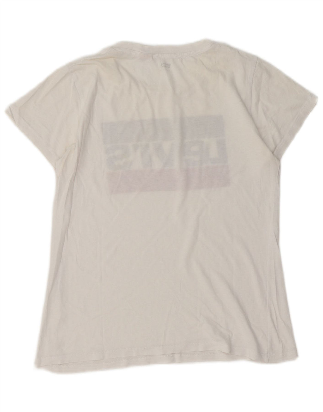 Damska koszulka z grafiką LEVI'S Top UK 10 Small White
