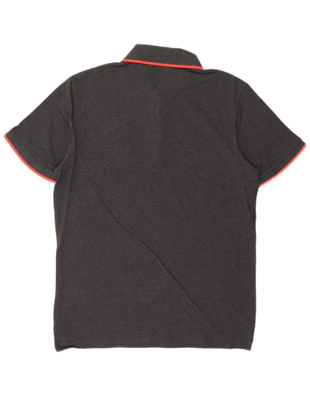 Męska koszulka polo PUMA, średnioszara, bawełniana