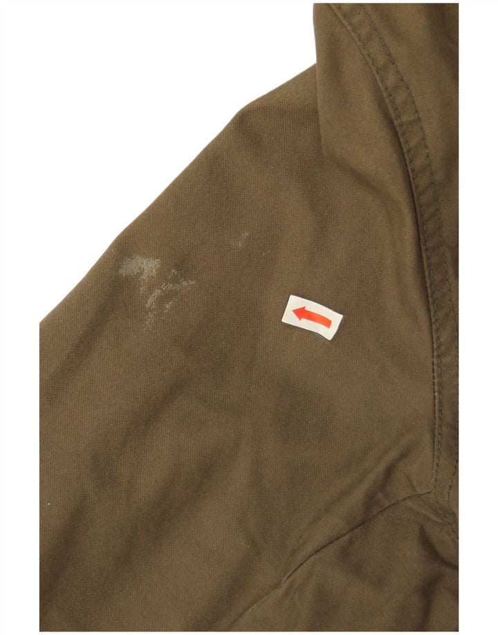 Męska kurtka wojskowa Superdry UK 40, duża, bawełniana khaki