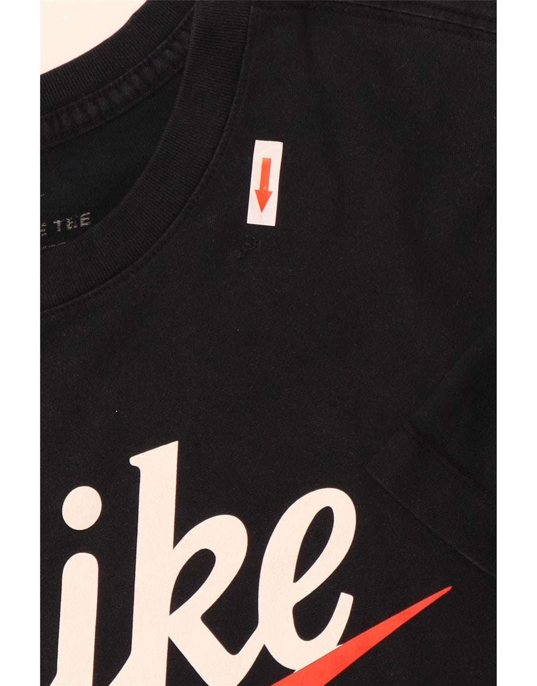Męski T-shirt Nike z grafiką, średni czarny