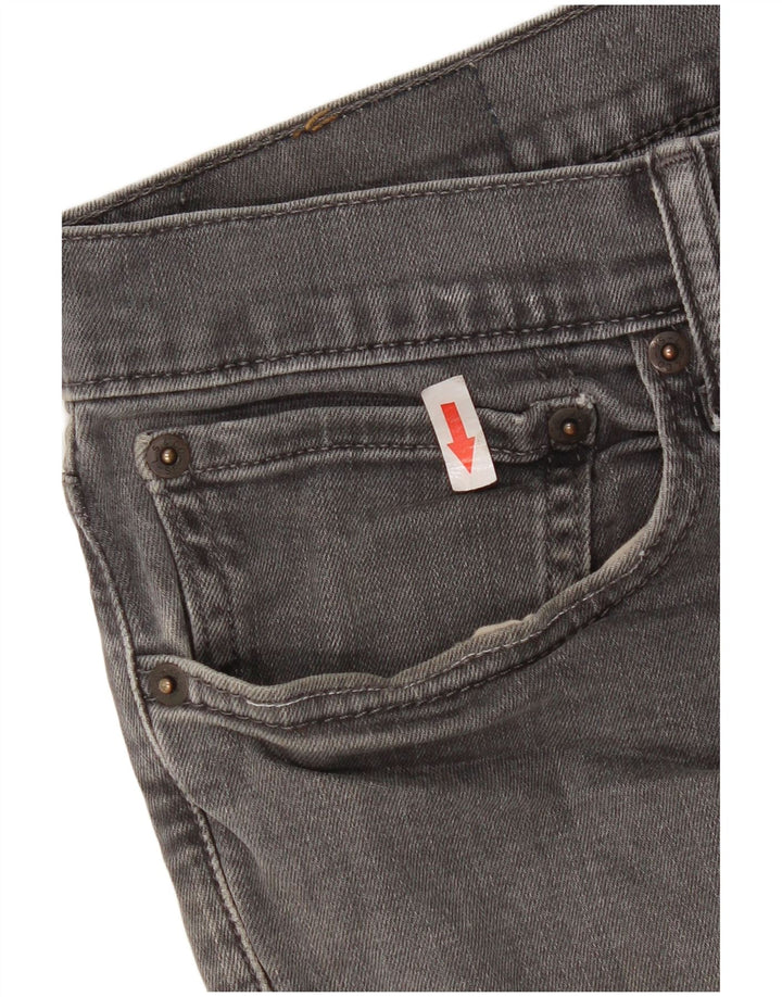 Męskie jeansy Levi's 511 Slim W34 L30 Szara bawełna