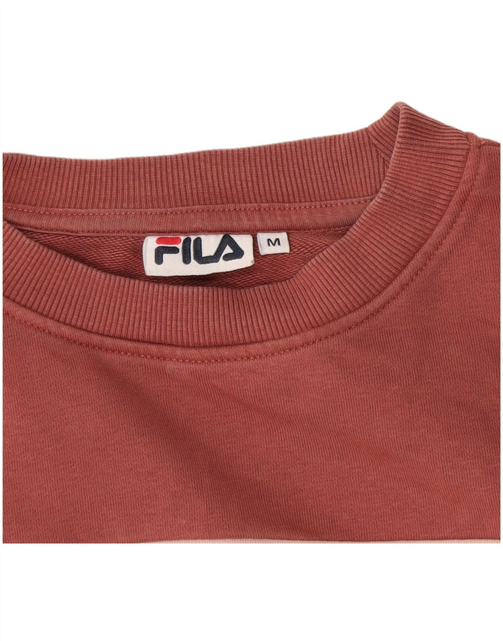 Damska bluza FILA z grafiką, UK 14, średni czarny, blok kolorów