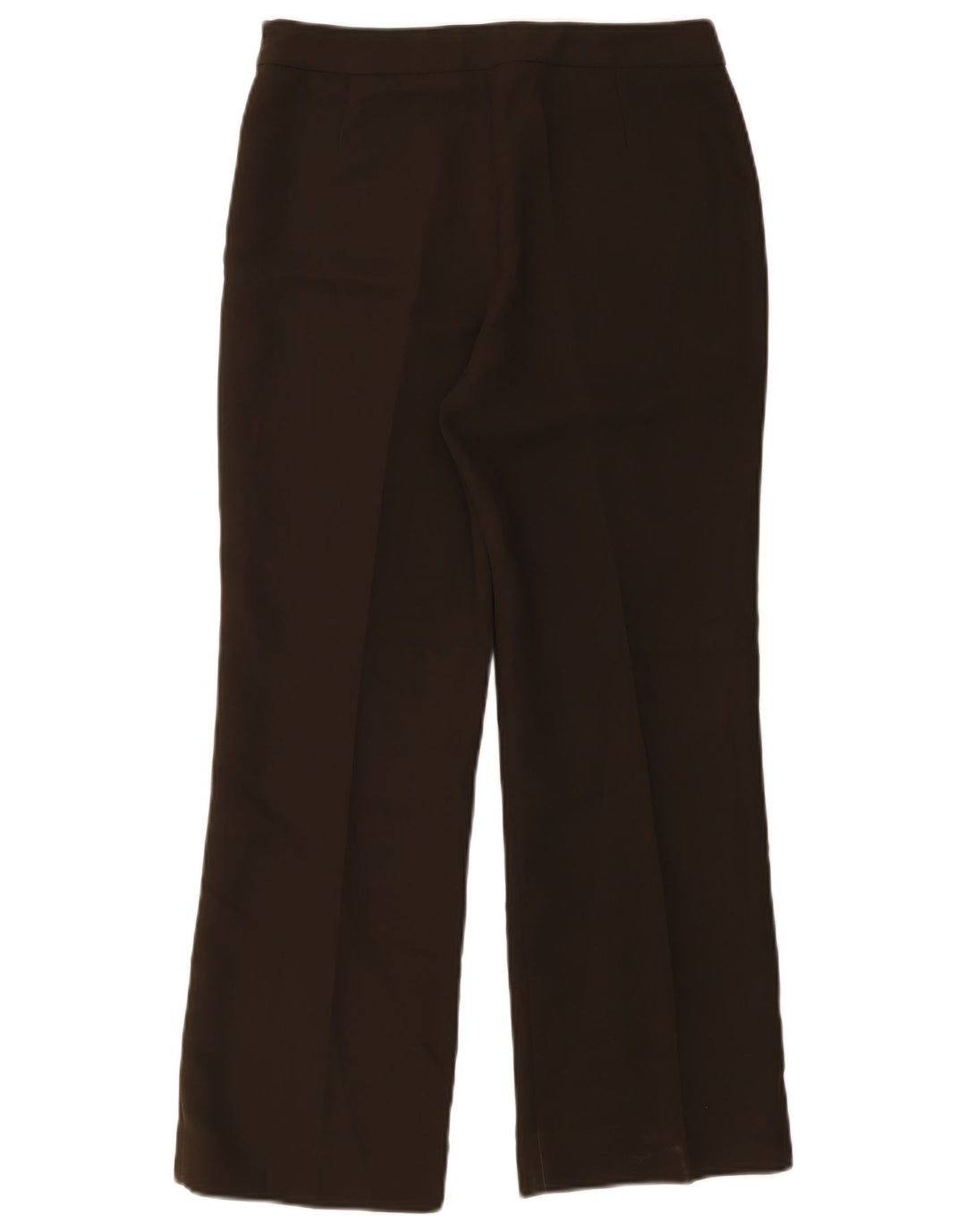 Damskie proste spodnie Zara EU 40 Medium W30 L28 Brązowy poliester