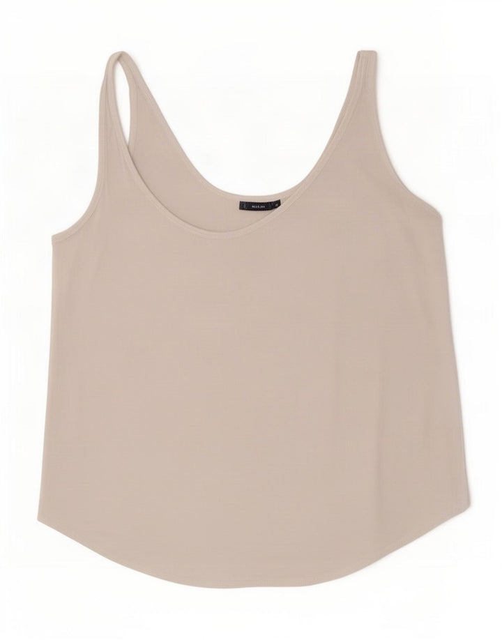 Top damski z kamizelką Zara UK 18 XL, biały