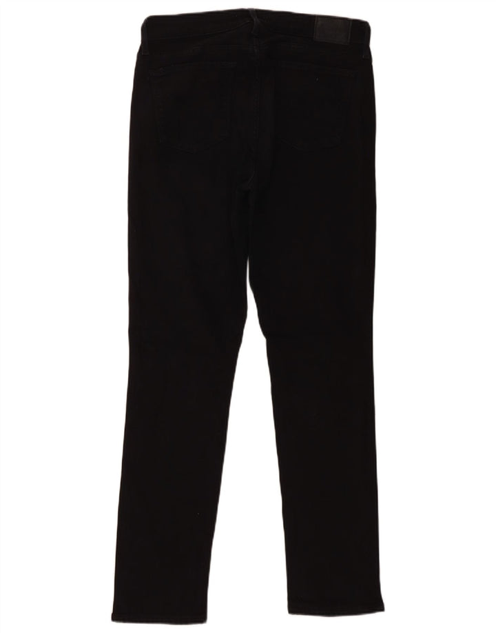 Damskie jeansy Levi's 712 Slim W31 L30 Czarna bawełna