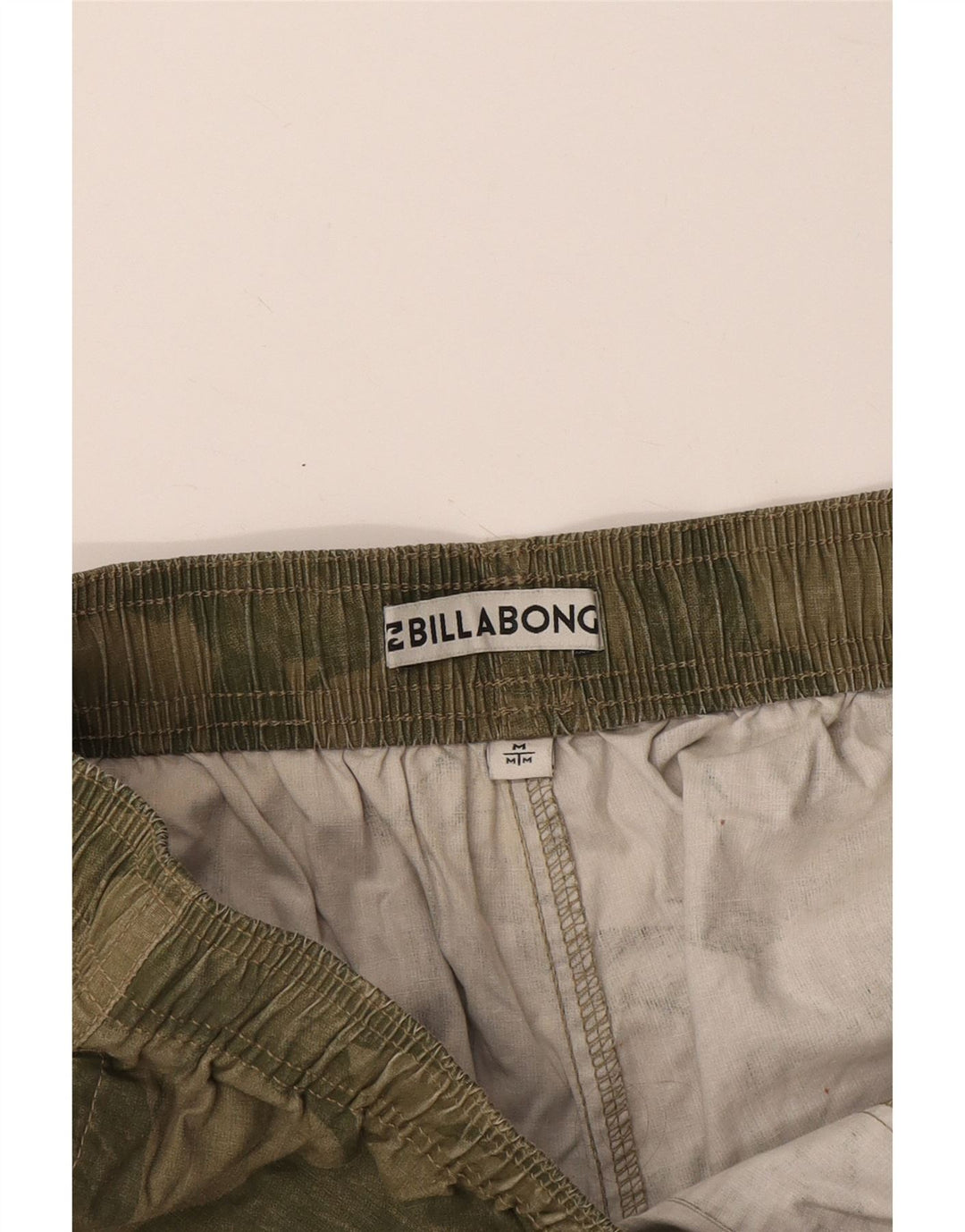 Męskie spodenki sportowe Billabong, średnie khaki, w kwiaty