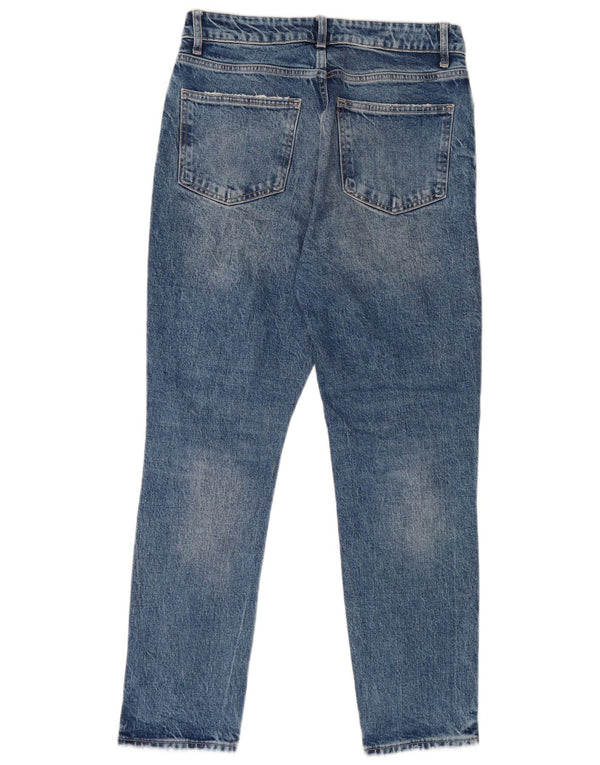 Damskie jeansy Zara w trudnej sytuacji EU 40 Medium W30 L27 Niebieskie
