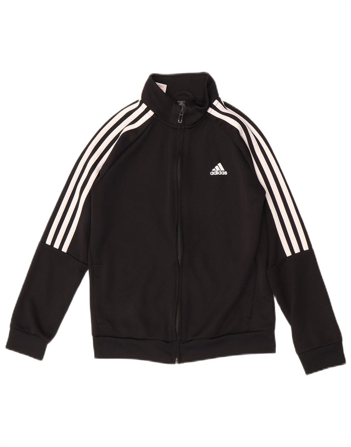 Chłopięca bluza dresowa Adidas Aeroready 9-10 lat, czarny poliester