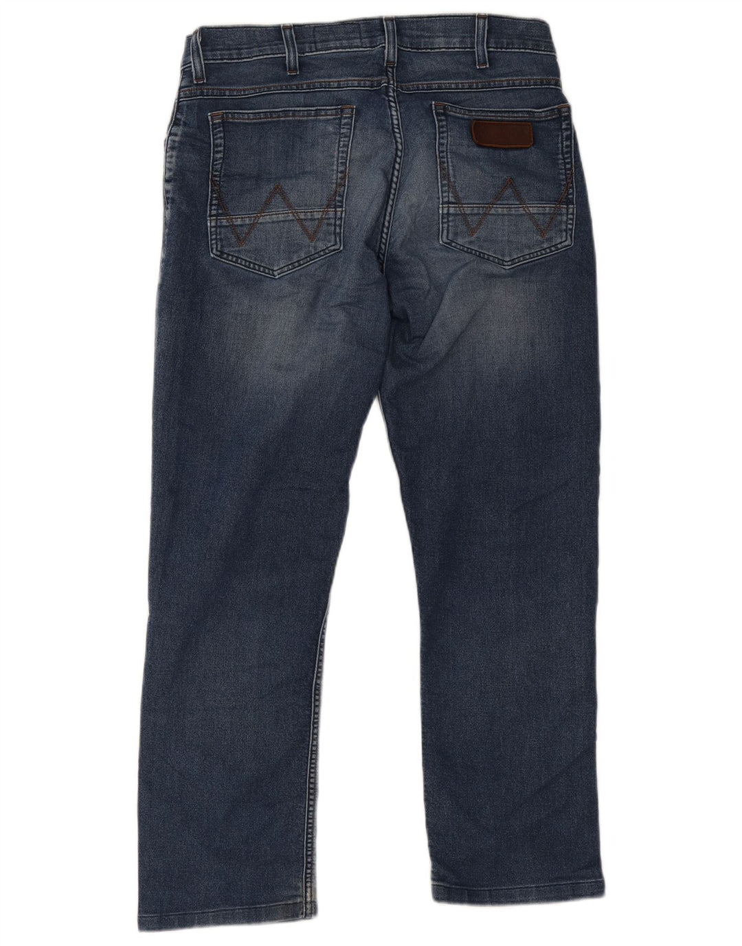 Męskie jeansy Wrangler Greensboro Straight W30 L30 Niebieskie