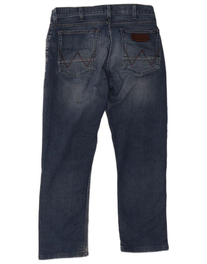 Męskie jeansy Wrangler Greensboro Straight W30 L30 Niebieskie