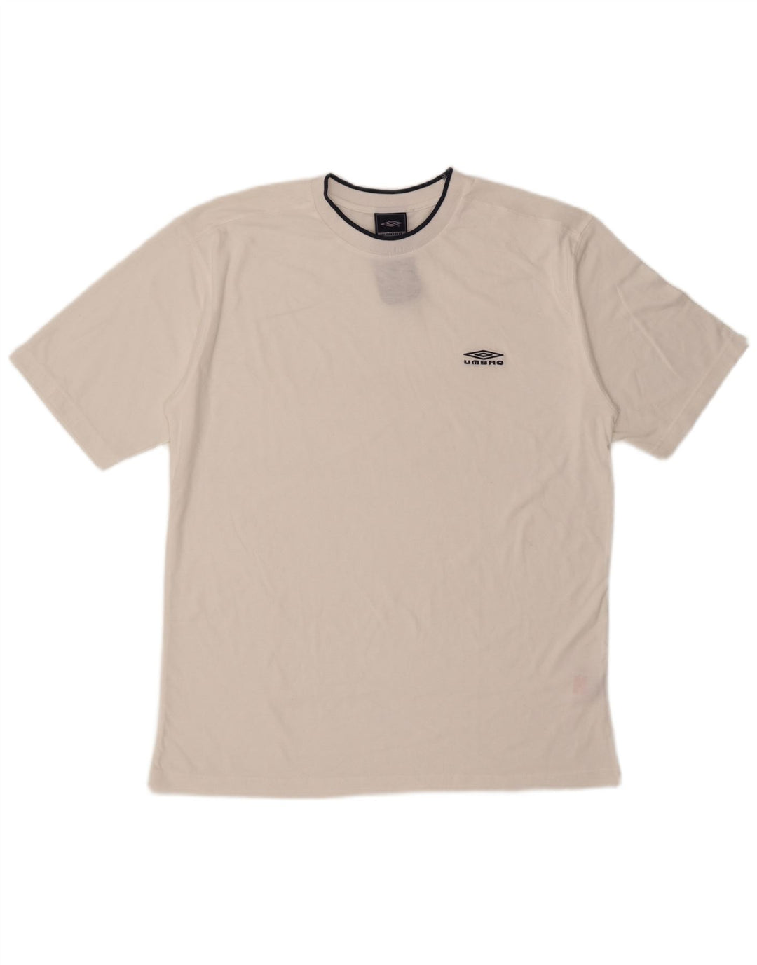 Męski T-shirt Umbro, duży, biały, poliester