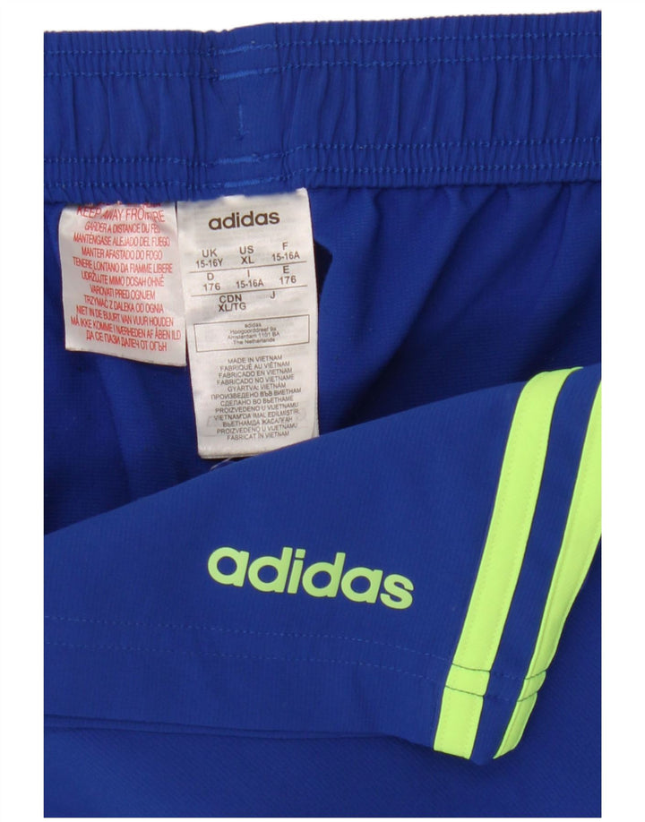 Chłopięce spodenki sportowe Adidas 15-16 lat Niebieski poliester