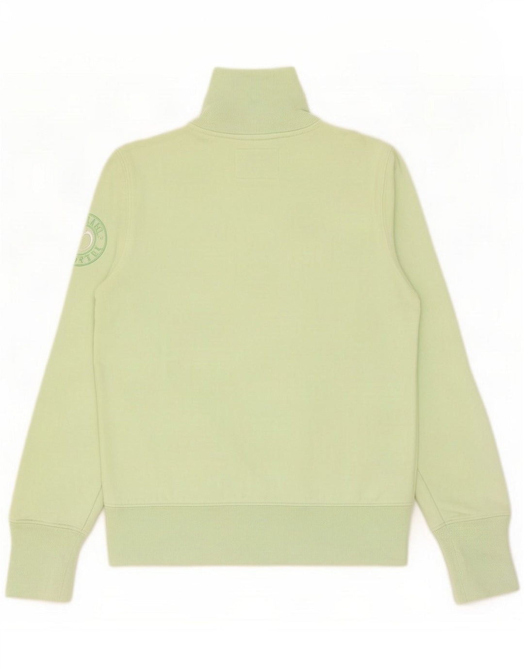BACI & ABBRACCI Damska graficzna bluza dresowa Top Jacket UK 12 Medium Green