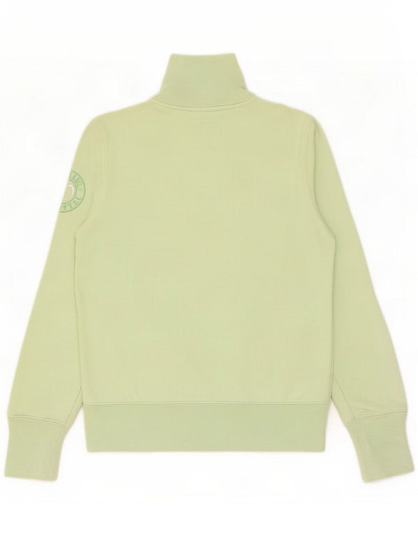BACI & ABBRACCI Damska graficzna bluza dresowa Top Jacket UK 12 Medium Green
