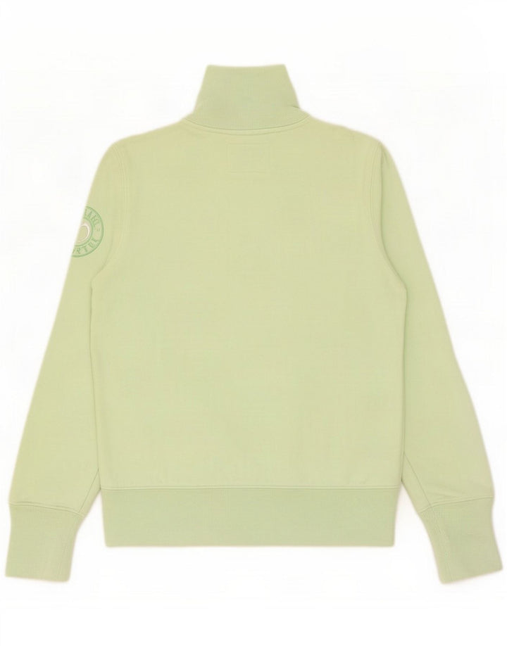 BACI & ABBRACCI Damska graficzna bluza dresowa Top Jacket UK 12 Medium Green