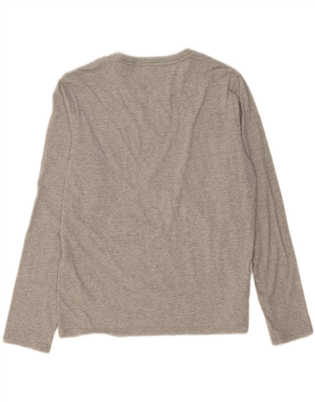 Koszulka męska Polo Ralph Lauren z długim rękawem, mała, szara, bawełniana