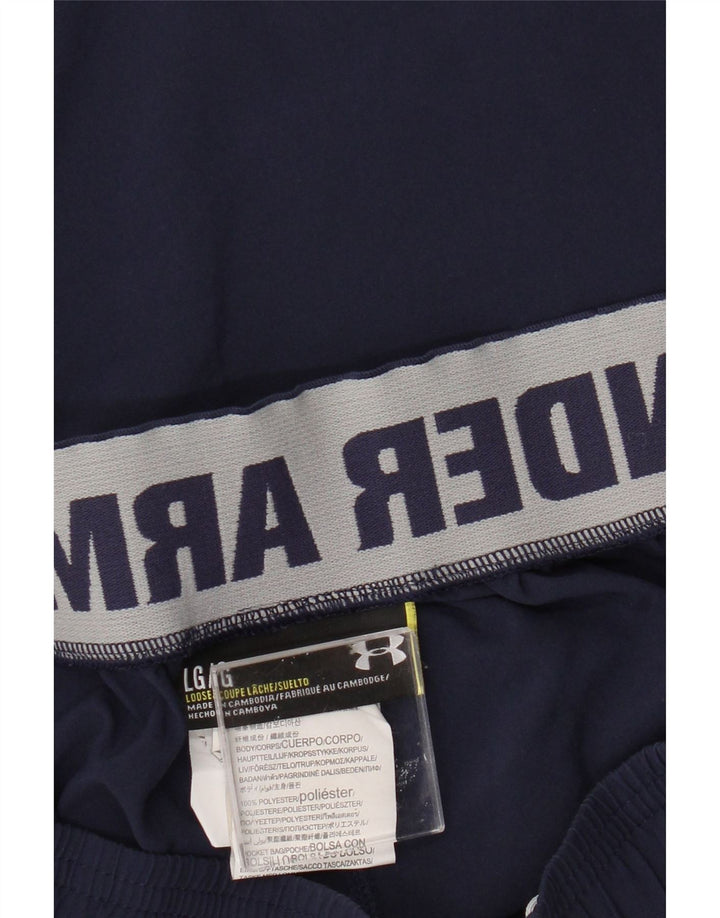 Męskie spodenki sportowe Under Armour Graphic, duże, granatowe, z poliestru