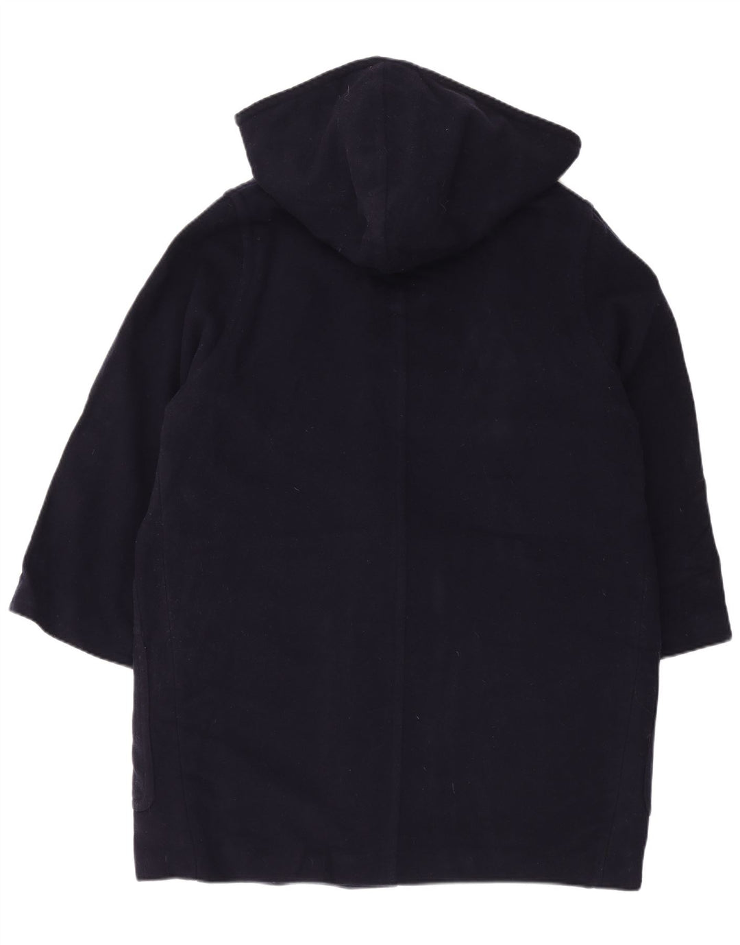 LAURA ASHLEY Damski płaszcz oversize z kapturem, UK 14, duży, granatowy