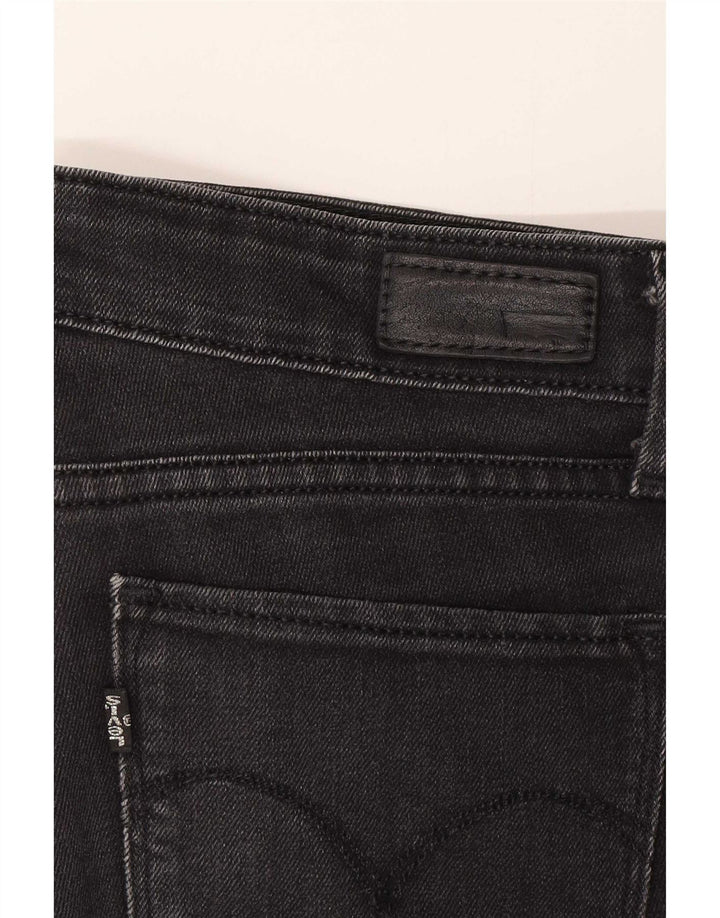 Damskie jeansy Levi's Slim W27 L32 Czarna bawełna