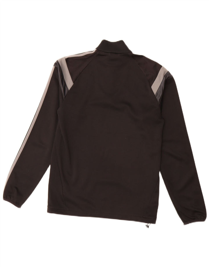 Adidas Męskie Climacool Zip Neck Pullover Dres Top XS Czarny Kolorblok