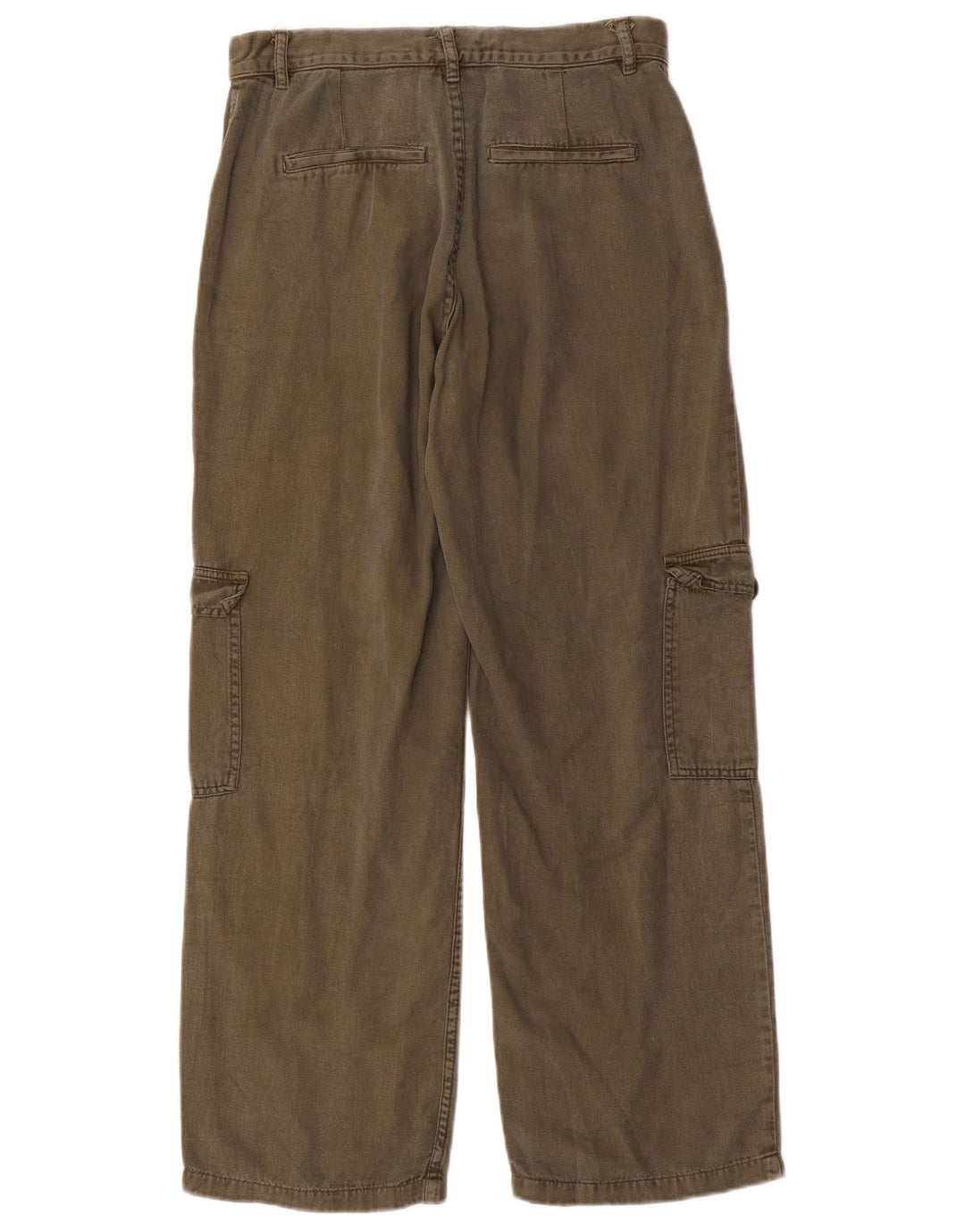 Spodnie damskie Zara Straight Cargo, małe W26 L27 Khaki