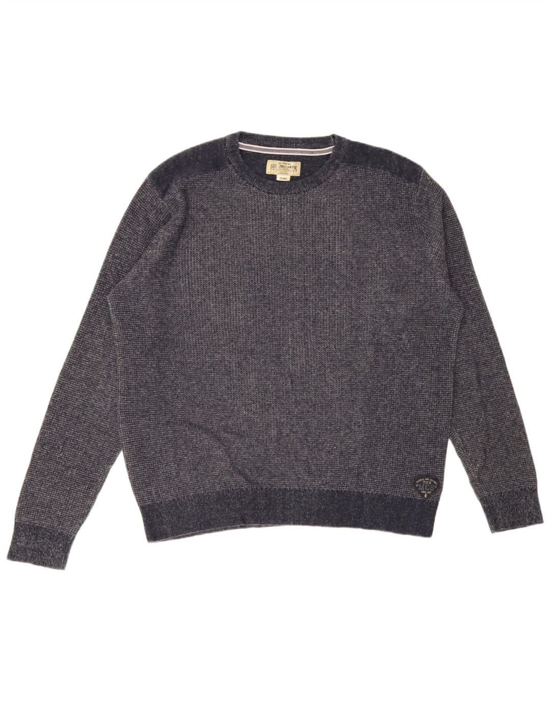 Męski sweter z okrągłym dekoltem Marlboro Classics 2XL granatowy