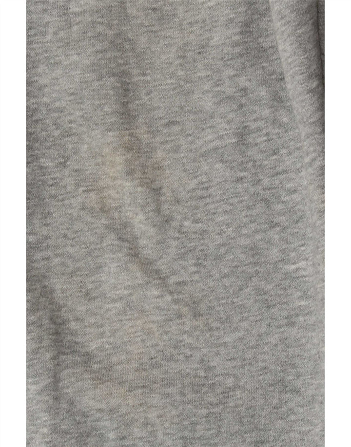 Męskie spodnie dresowe Nike, małe, szare, nakrapiane, bawełniane