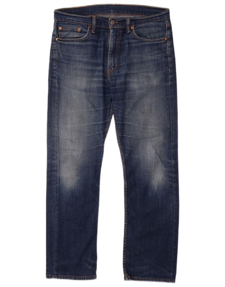 LEVI'S Mens 513 Slim Fit Straight Jeans W32 L30 Blue