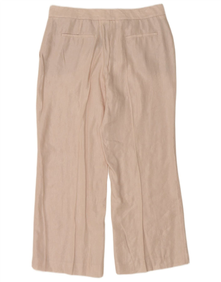 Spodnie damskie Massimo Dutti Regularne, przycięte EU 42, duże W32 L26, różowe