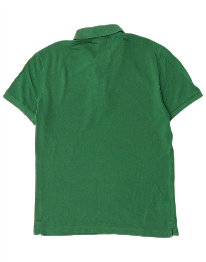 Męska koszulka polo Lacoste Slim Fit, rozmiar 4, średnia, zielona bawełna