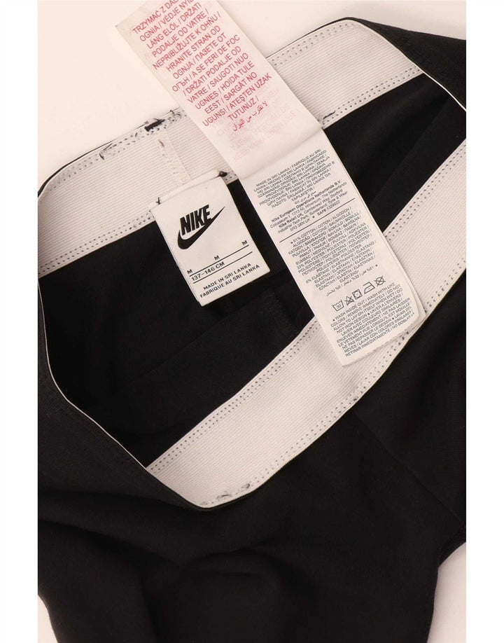Legginsy dziewczęce Nike 10-11 lat, średnia czarna bawełna