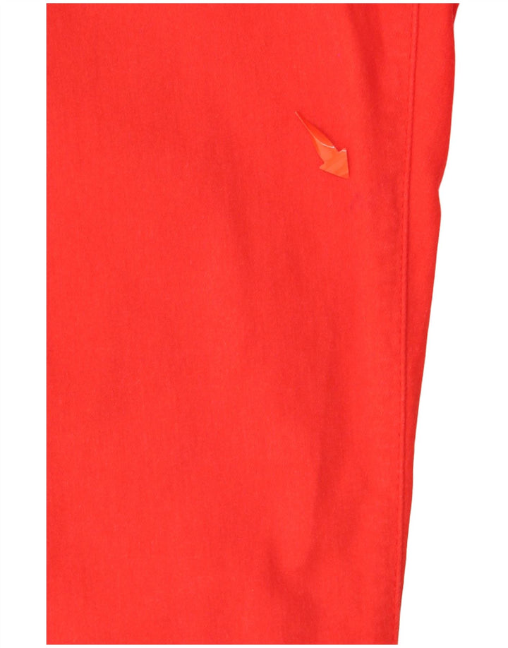 Damskie spodnie obcisłe TOMMY HILFIGER W32 L32 Czerwone bawełniane