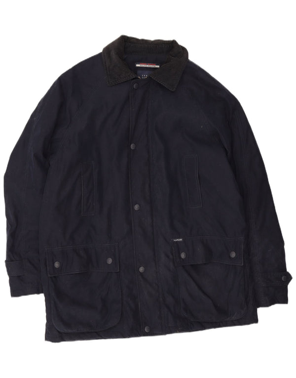 Męska kurtka użytkowa Sergio Tacchini UK 42 XL, granatowa, poliester