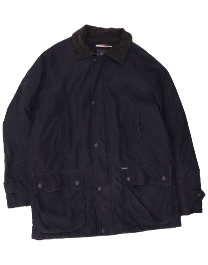 Męska kurtka użytkowa Sergio Tacchini UK 42 XL, granatowa, poliester