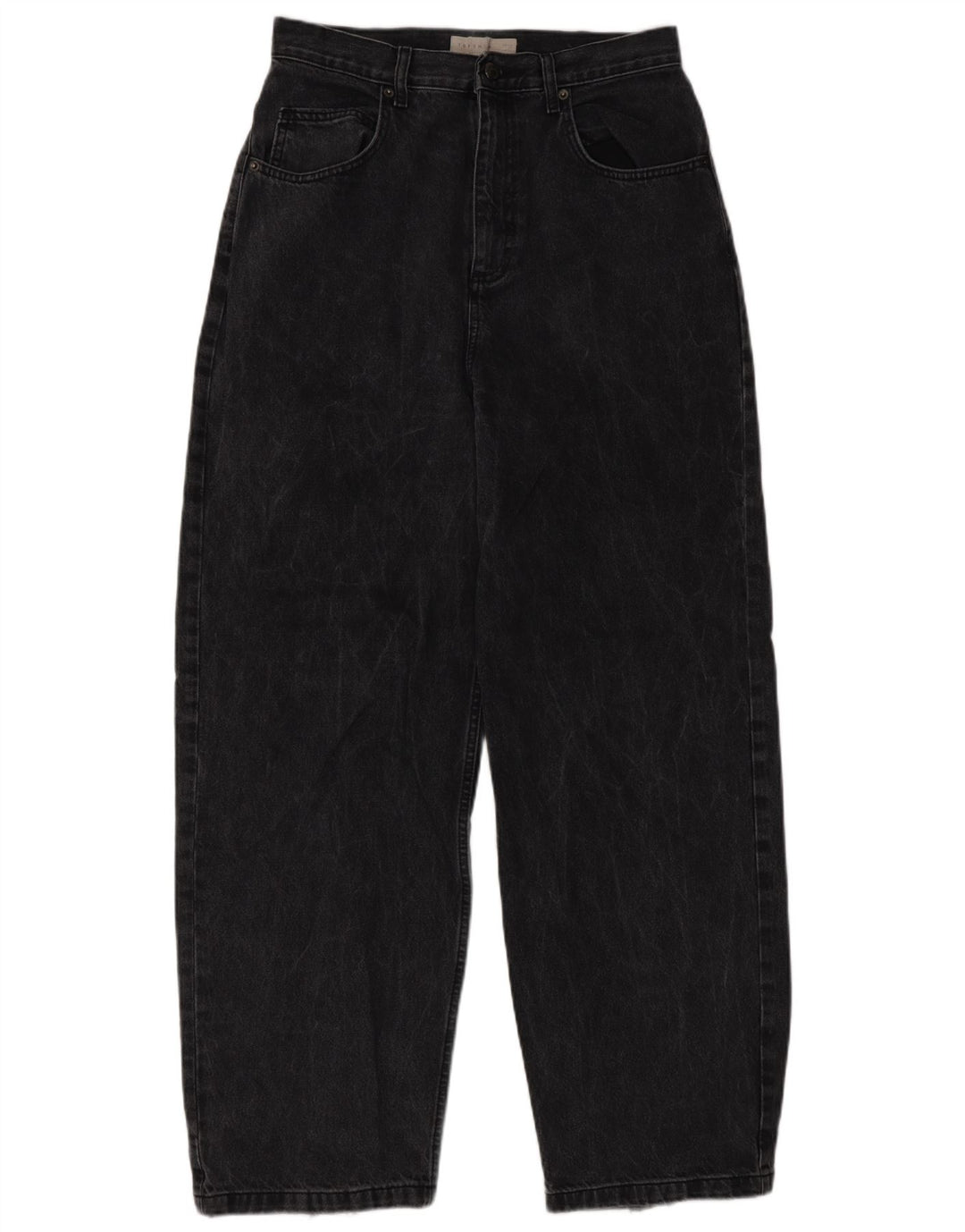 Damskie luźne dżinsy Topshop W30 L32 Czarny poliester