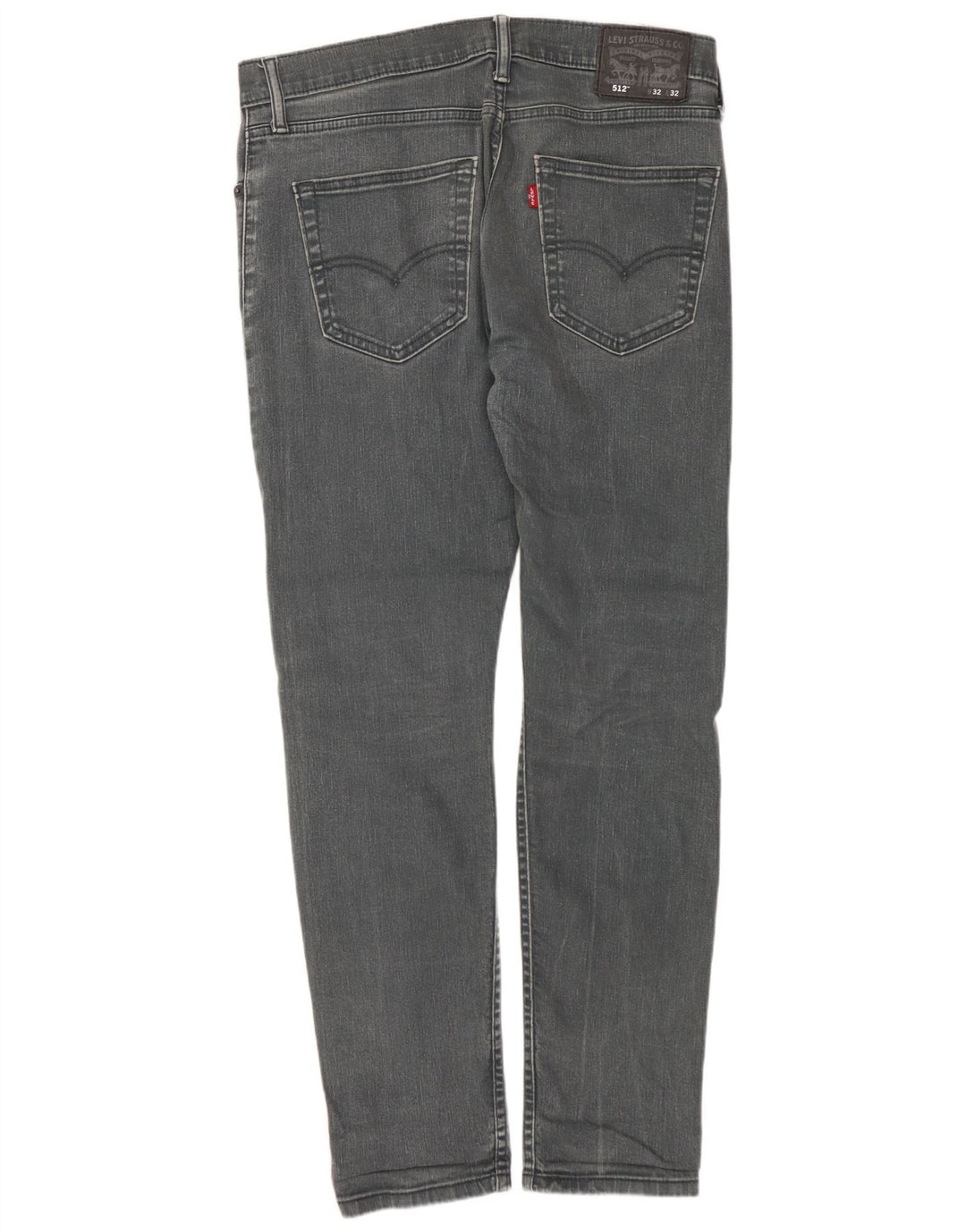 Męskie jeansy LEVI'S 512 Slim Tapered W32 L32 Szara bawełna