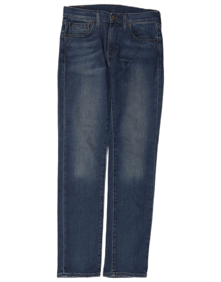 Damskie jeansy LEVI'S 511 Slim W28 L32 Niebieska bawełna